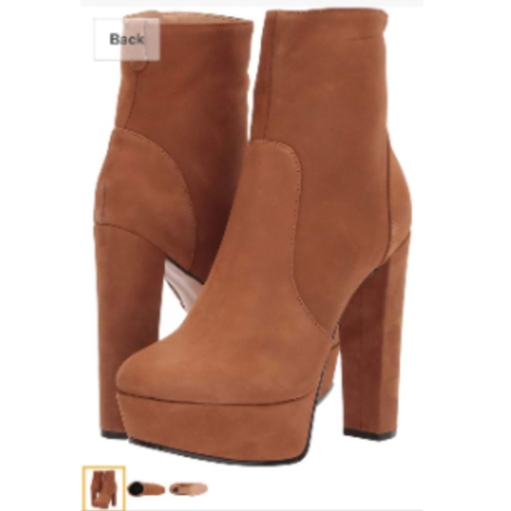 SCHUTZ July Ankle Boot in tan size 8.5